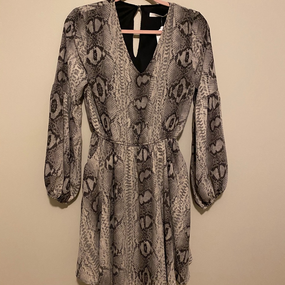 Snakeskin Dress Size Small